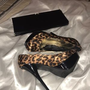 Leopard print shoes